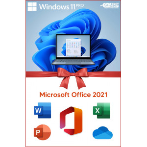 Microsoft Windows 11 PRO & Microsoft Office 2021 Bundle